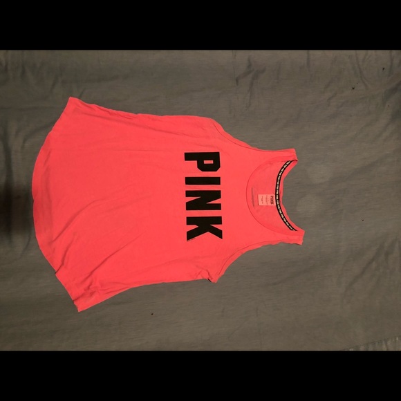 Pink by Victoria’s secrets top Nice look size L
